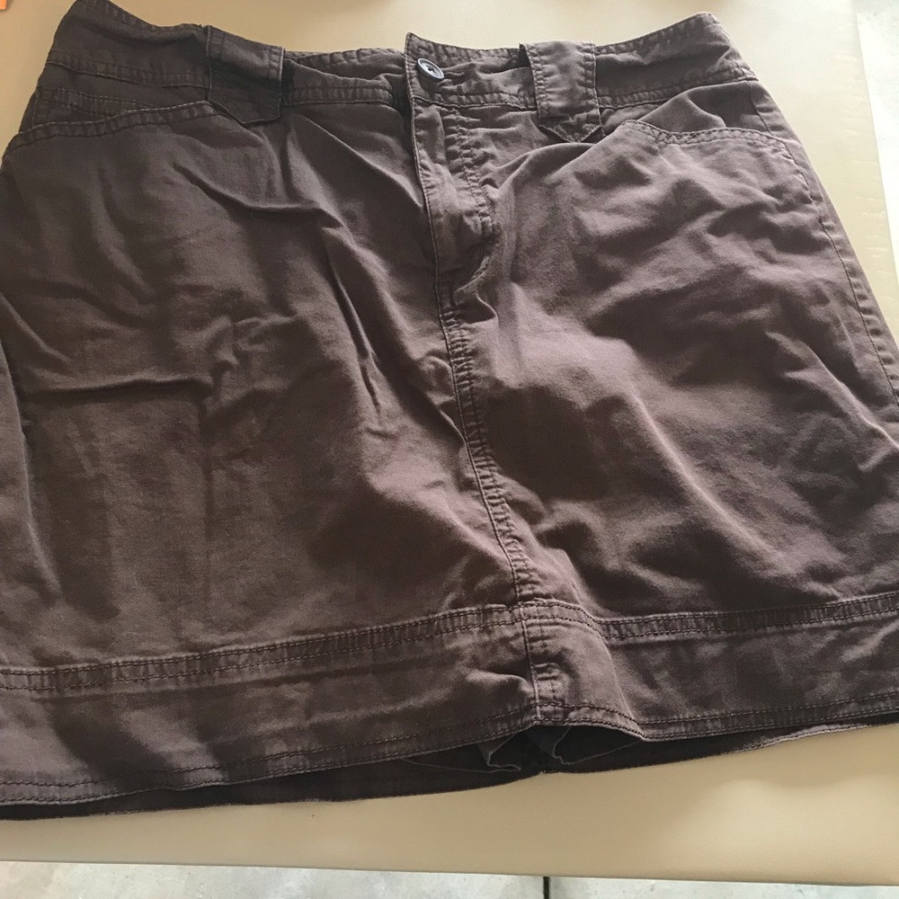 St John Bay Brown Skort